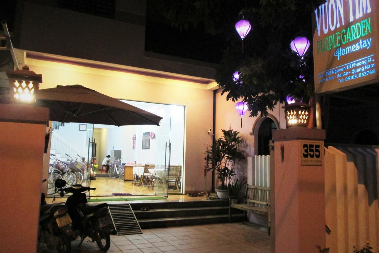 Purple Garden Homestay Хойан Экстерьер фото