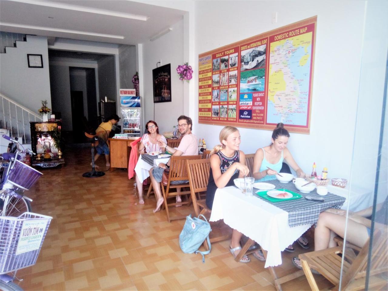 Purple Garden Homestay Хойан Экстерьер фото