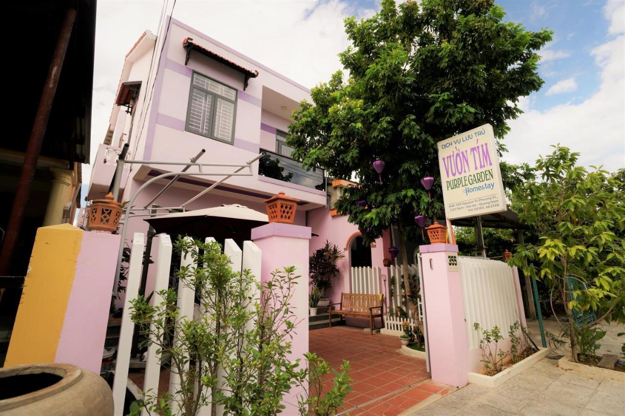 Purple Garden Homestay Хойан Экстерьер фото