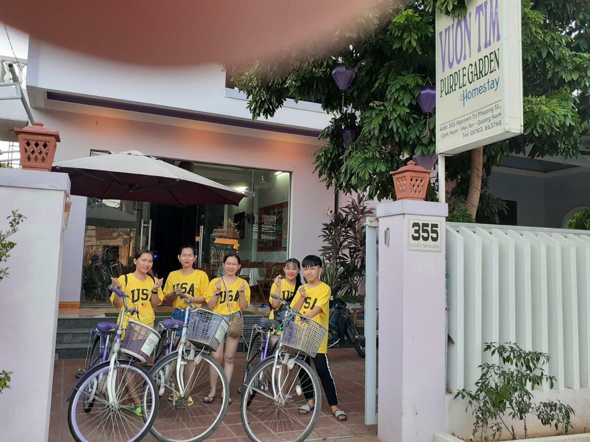 Purple Garden Homestay Хойан Экстерьер фото